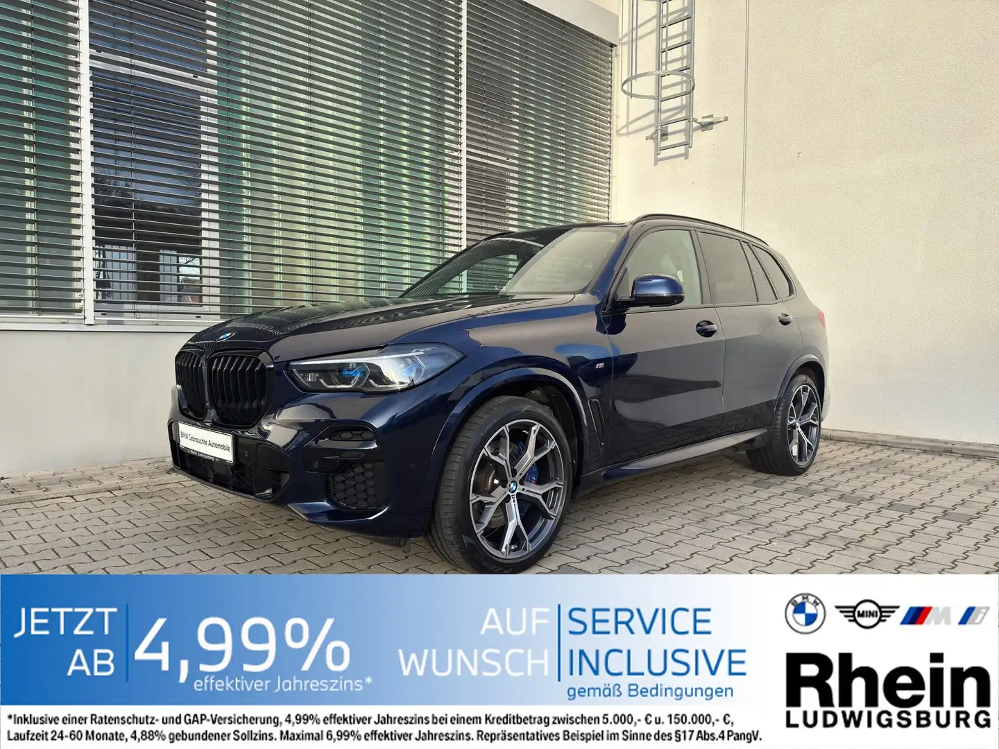 BMW X5 xDrive30d M Sportpaket Laser HUD DrivAsPr Bleu - 1