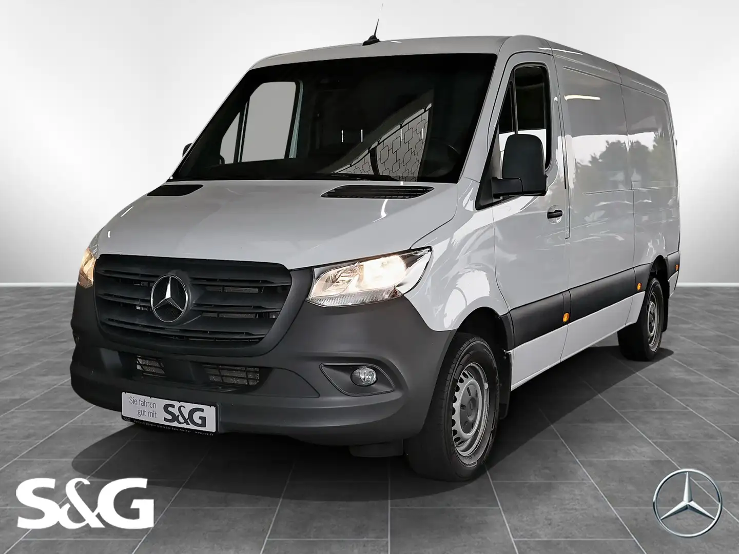 Mercedes-Benz Sprinter 317 CDI Kasten Standard Klima Navi AHK Blanco - 1