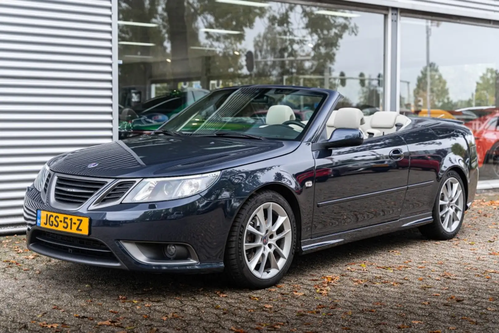 Saab 9-3 Cabriolet 2.0 Turbo Aero TX Edition 240 pk Hirsch Blauw - 1