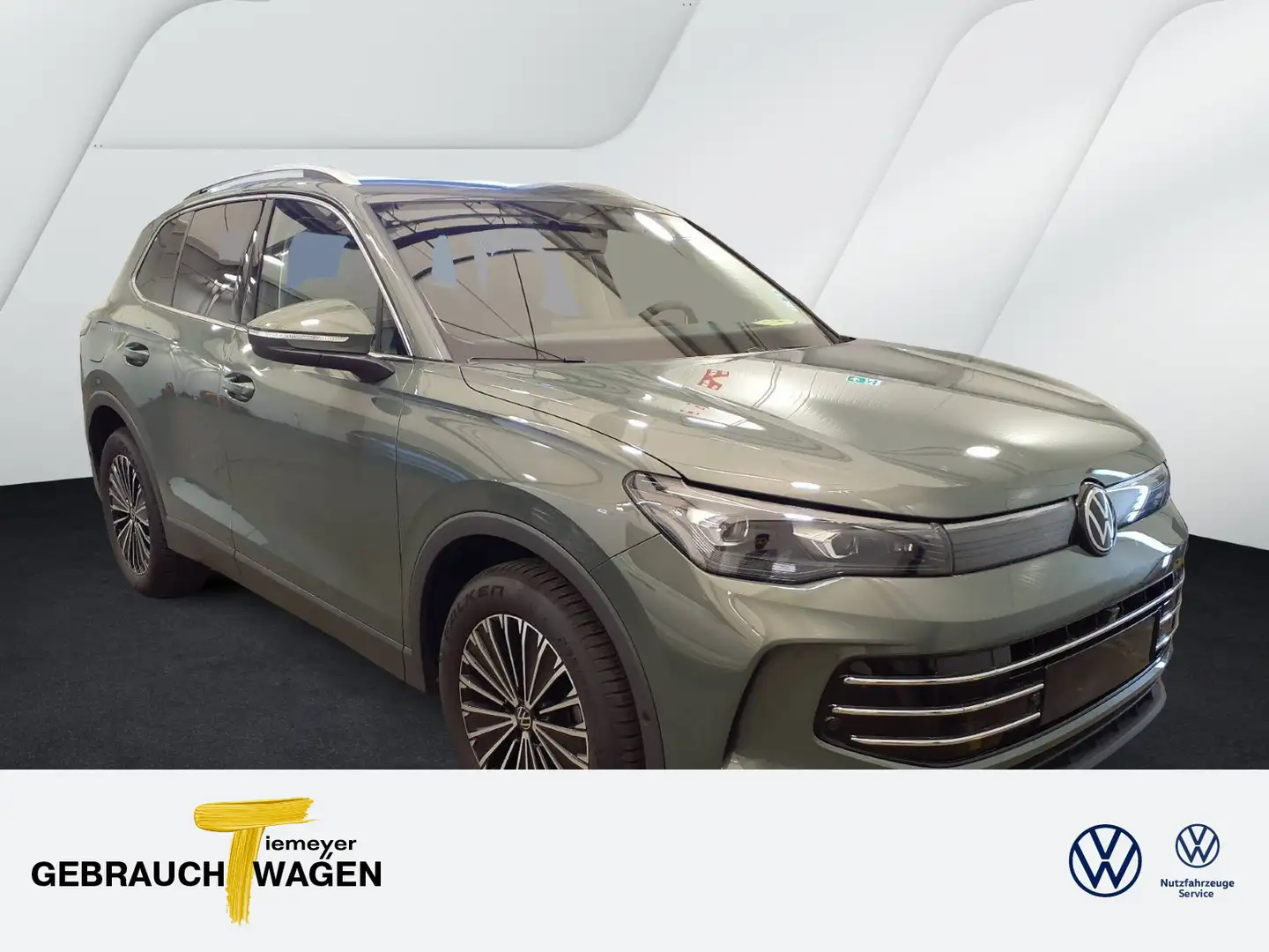 Volkswagen Tiguan 1.5 TSI DSG ELEGANCE NAVI AHK SITZH KAMER Grün - 1