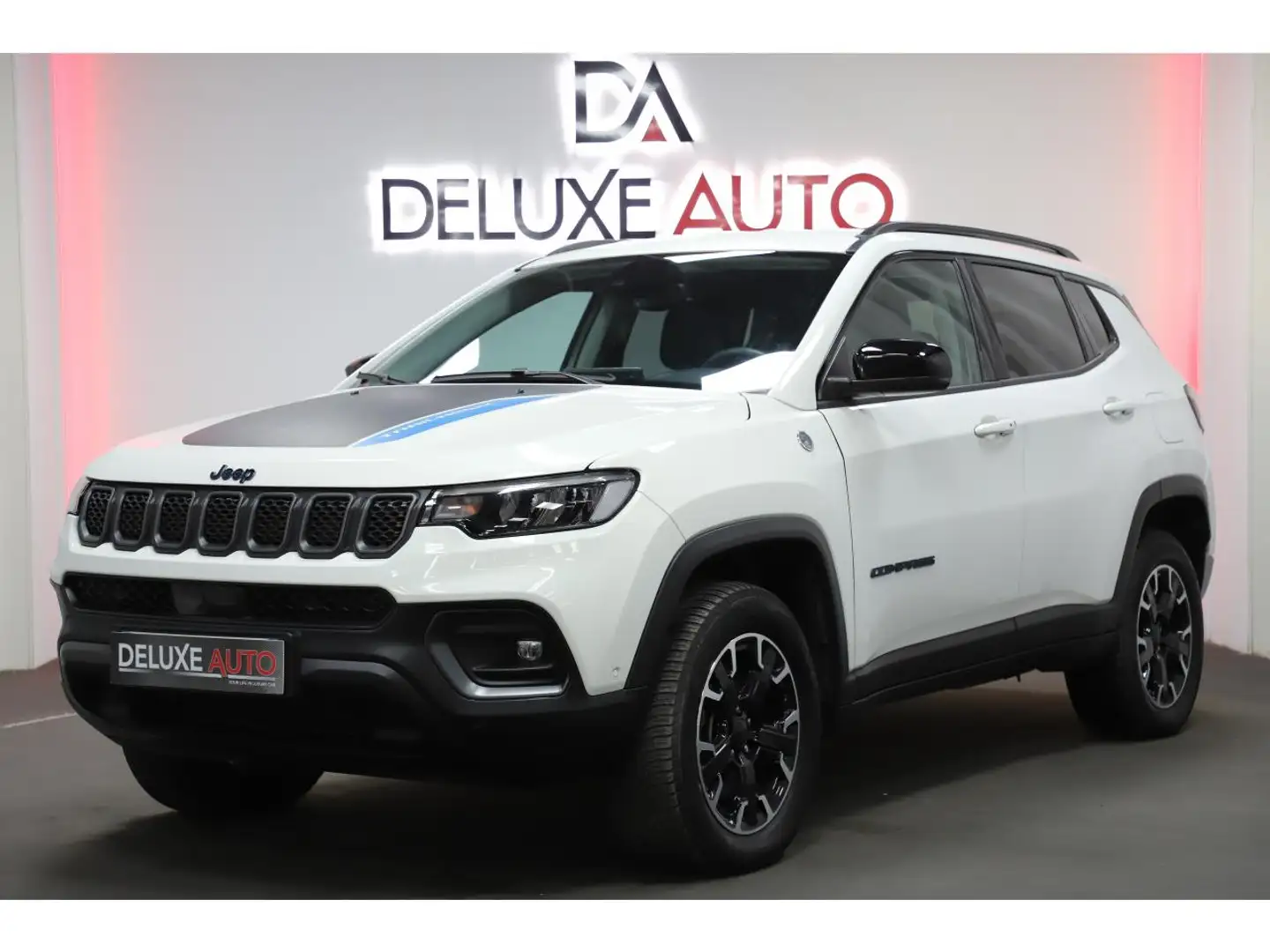 Jeep Compass 1.3 PHEV Turbo T4 240 4xe eAWD Trailhawk BVA Blanc - 1