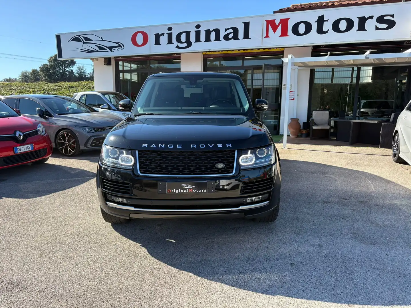 Land Rover Range Rover Range Rover IV 2013 4.4 sdV8 Vogue auto TETTO/TV Zwart - 2