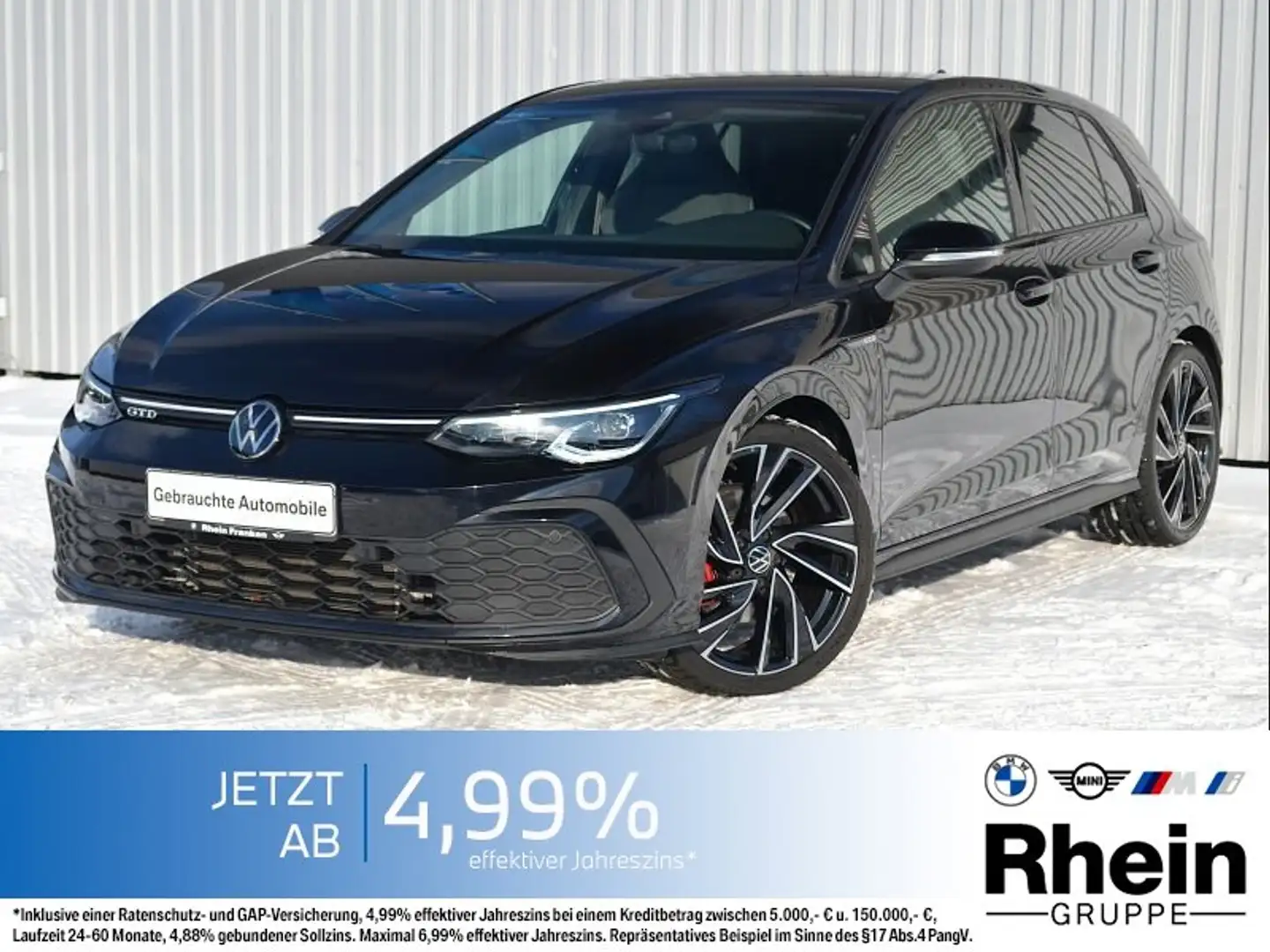 Volkswagen Golf GTD Black Style Digital Cockpit Pro.Navi.ACC Schwarz - 1