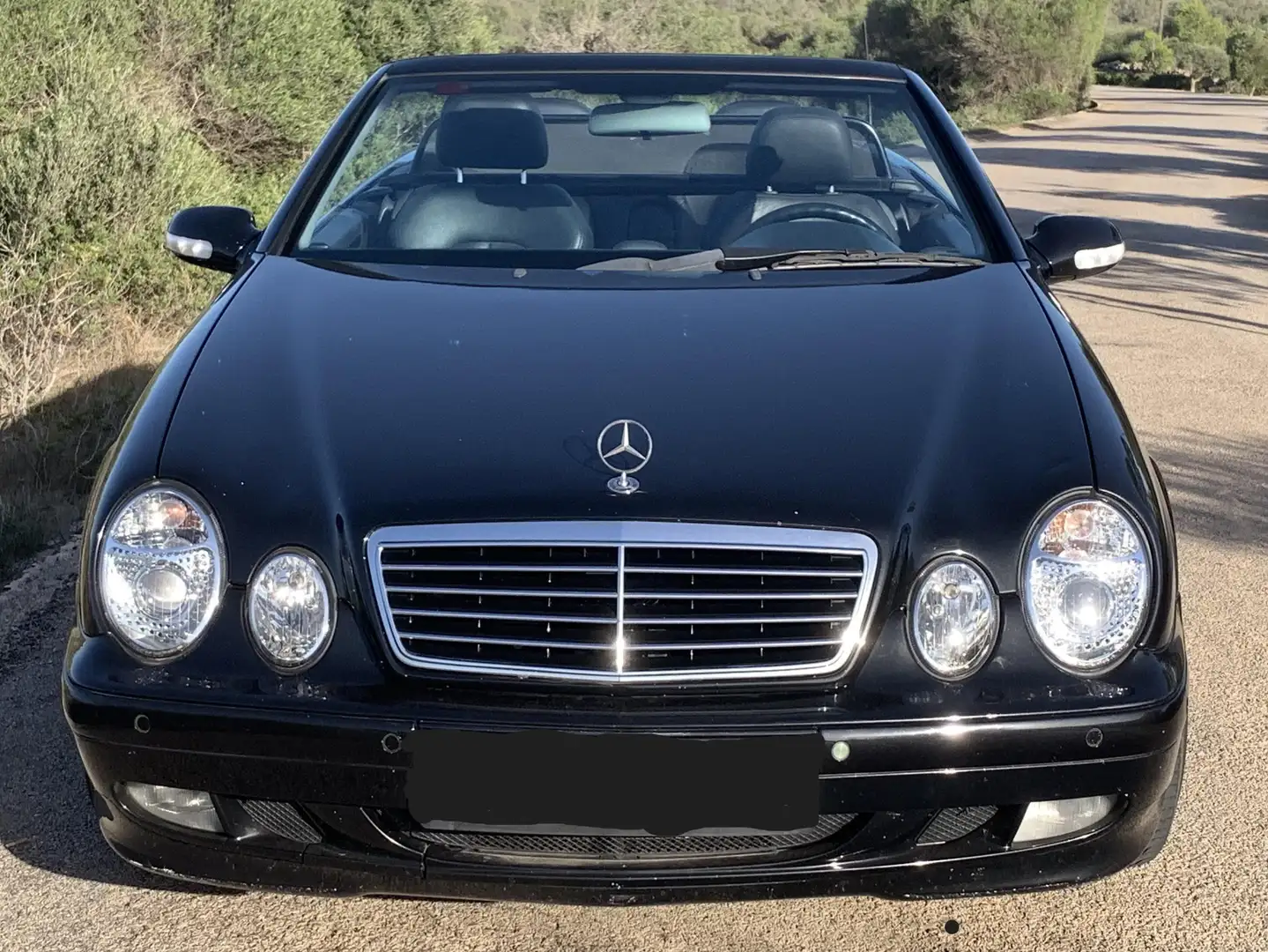 Mercedes-Benz CLK 230 CLK Cabrio 230 K Aventgarde Fekete - 2