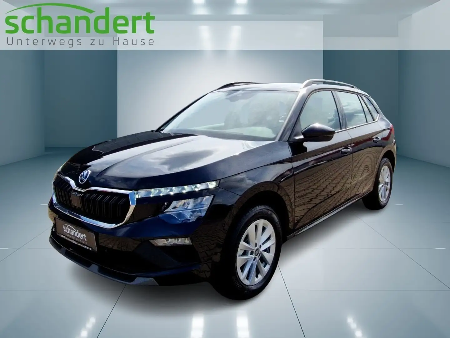 Skoda Kamiq 1.5 TSI Selection DSG LED Sitzhzg. Klimaautomati Schwarz - 1