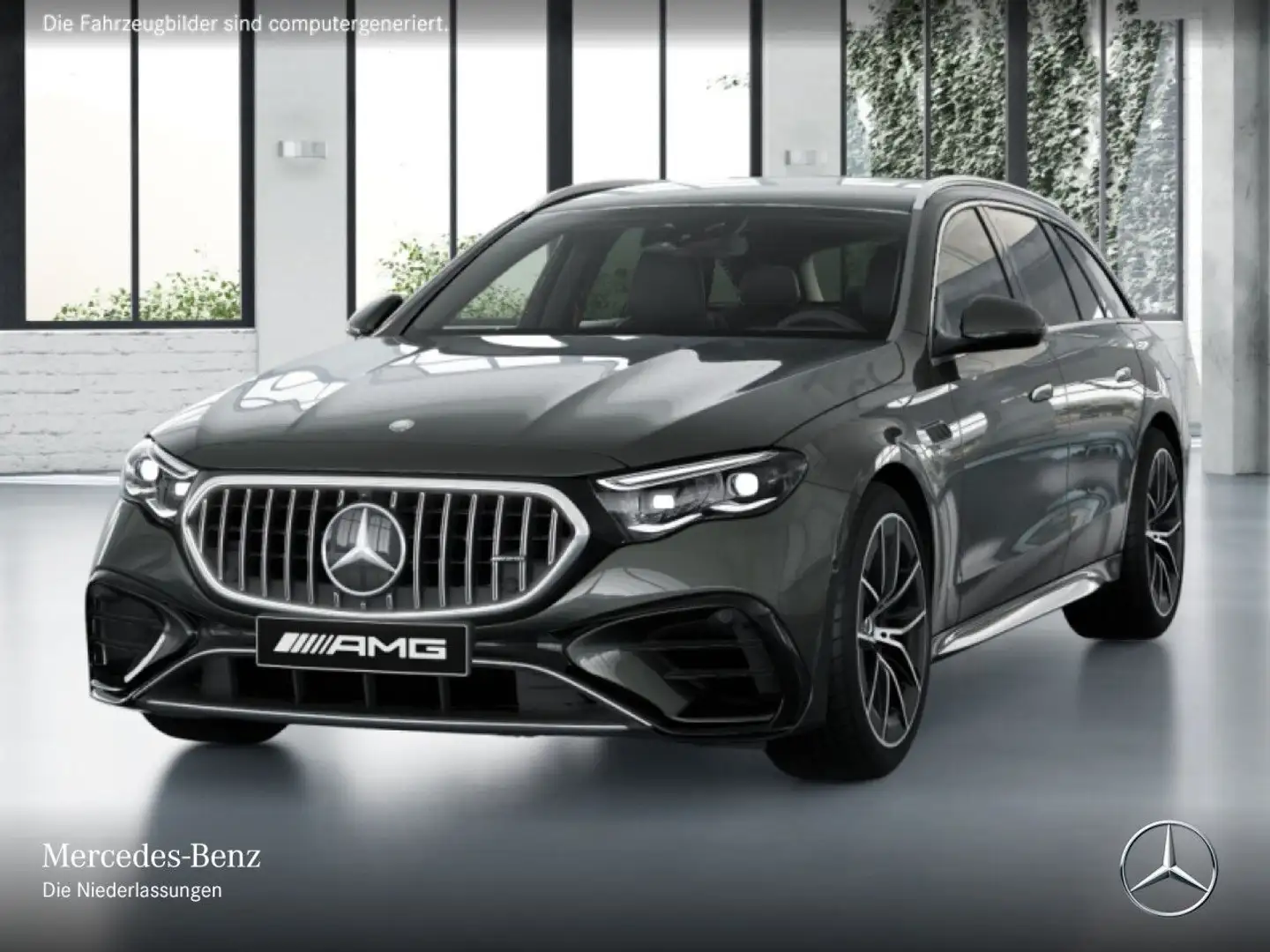 Mercedes-Benz E 53 AMG T 4M Hybrid Fahrass 360° Distr. HUD AHK Grau - 2