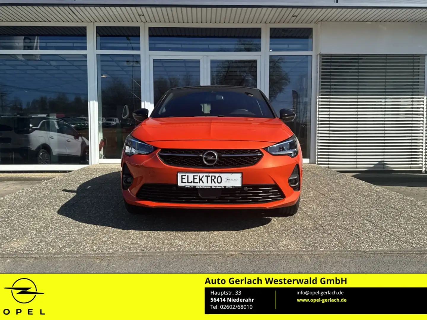 Opel Corsa F e Ultimate Navi Leder Massagesitze LED Blendfrei Orange - 2
