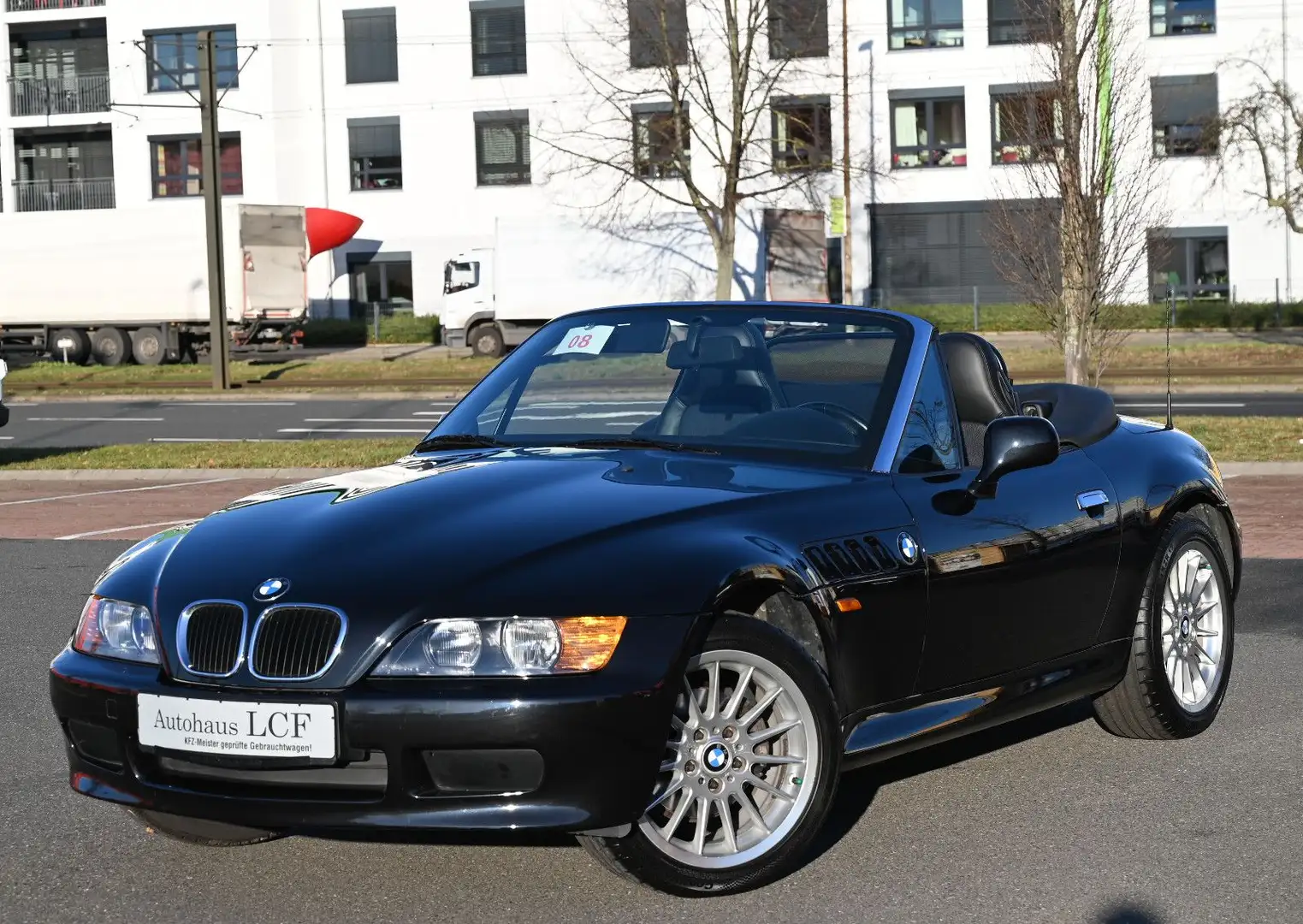 BMW Z3 Roadster 1.8 1.Hd 36tkm Leder M Sitzhz. Schwarz - 2