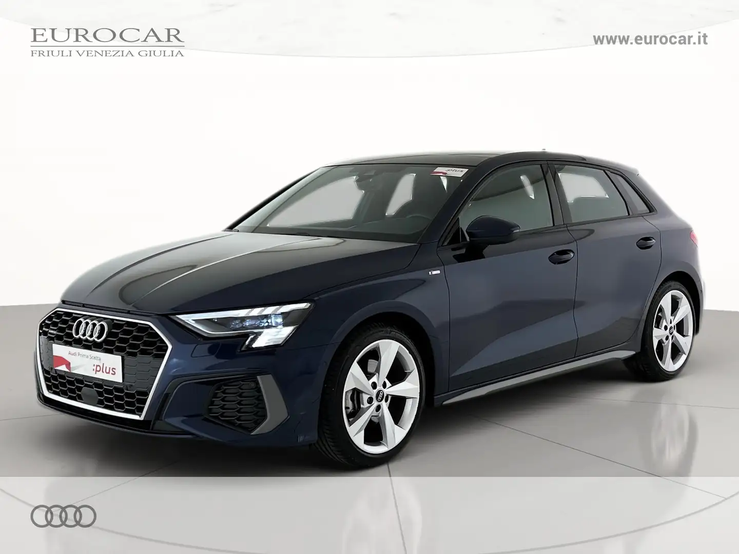 Audi A3 sportback 40 2.0 tdi s line edition quattro s-tron Blu/Azzurro - 1
