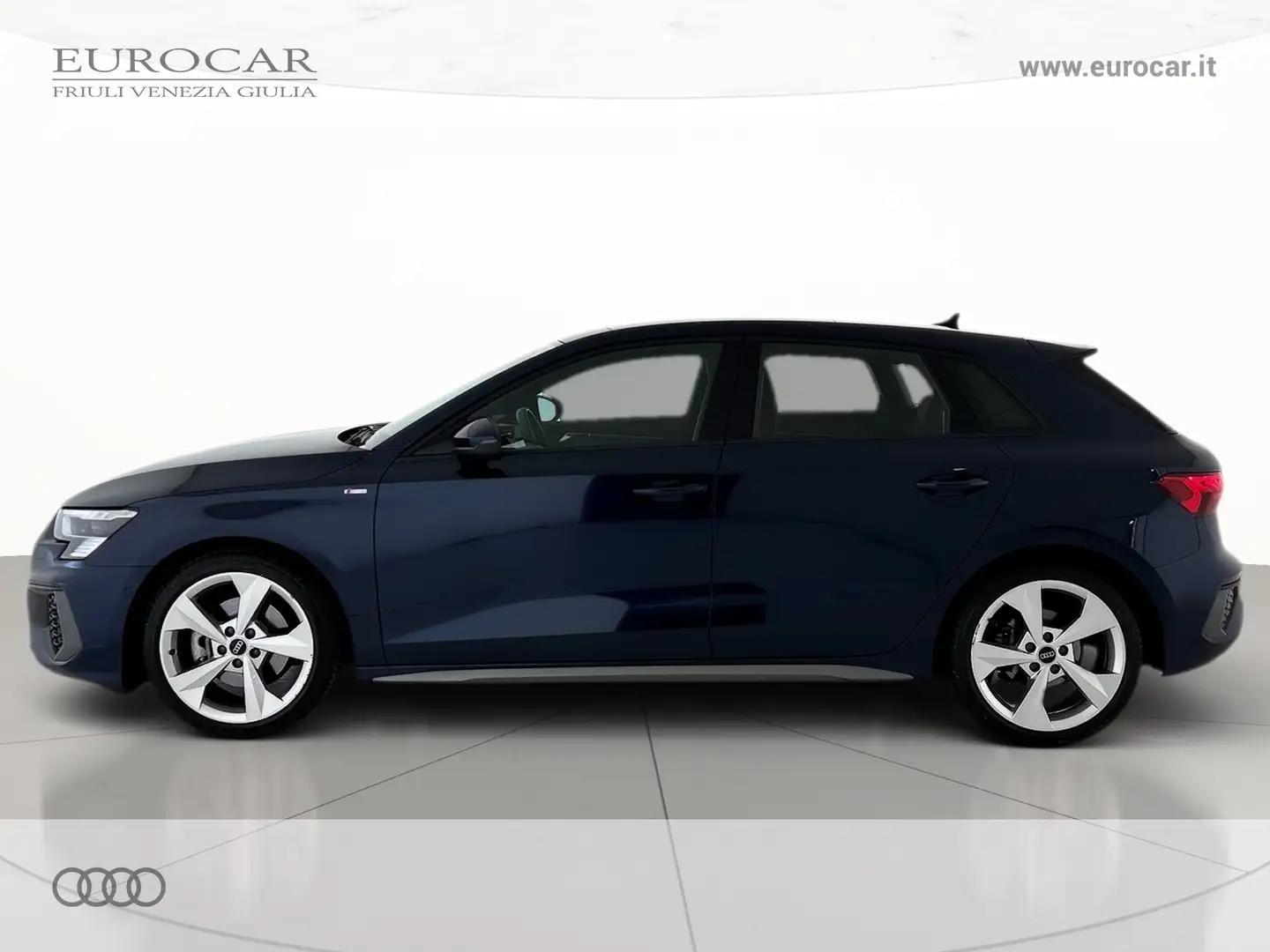 Audi A3 sportback 40 2.0 tdi s line edition quattro s-tron Blu/Azzurro - 2
