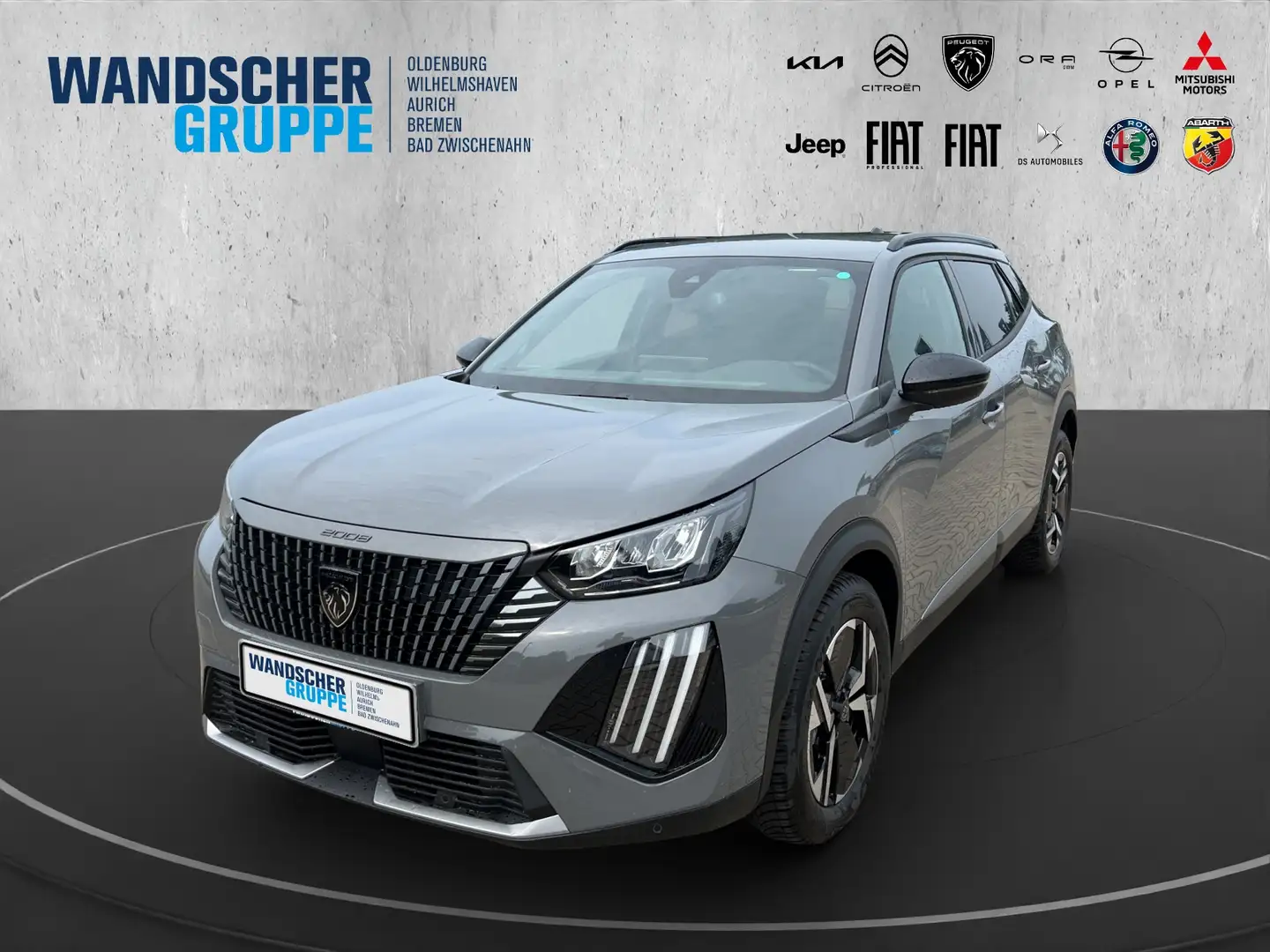 Peugeot 2008 Allure PureTech 130 EAT8 AWR SHZ CARPLAY Grau - 1