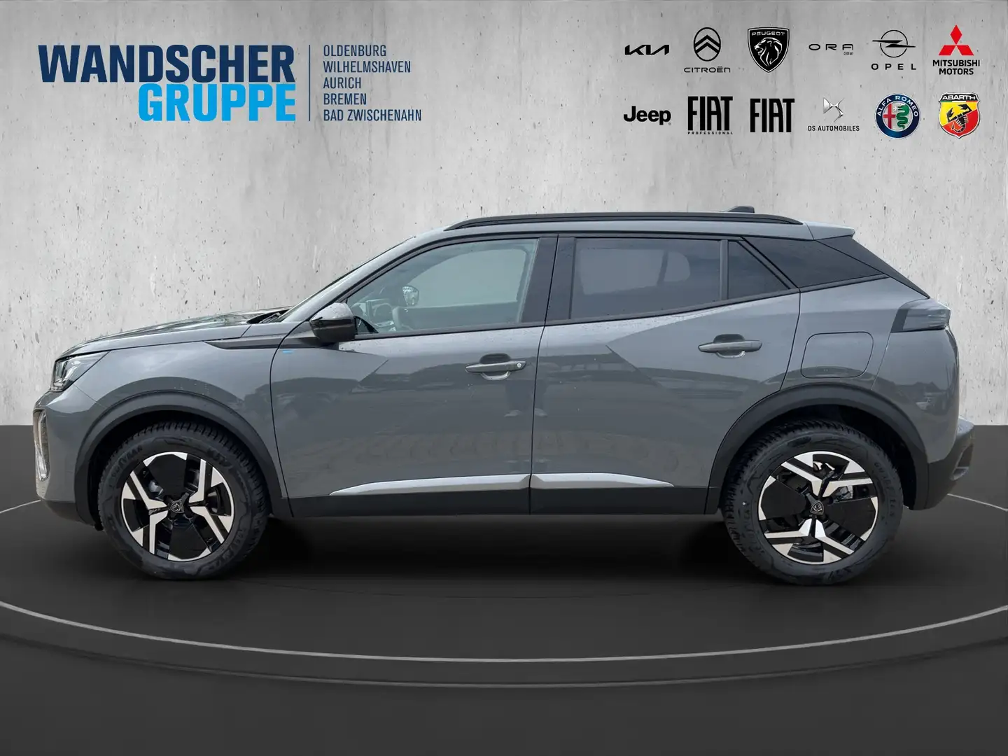 Peugeot 2008 Allure PureTech 130 EAT8 AWR SHZ CARPLAY Grau - 2