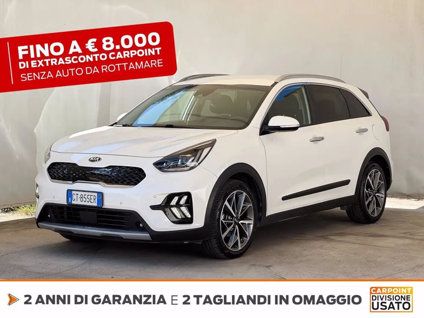 Kia Niro 1.6 gdi phev evolution dct Bianco - 1