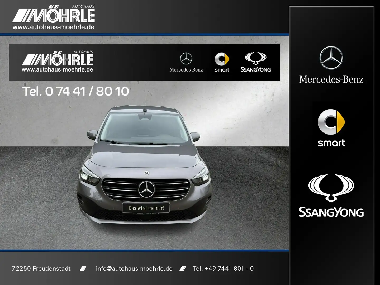 Mercedes-Benz T 180 d PROGRESSIVE Edition Kamera Sitzheizung LED Gri - 1