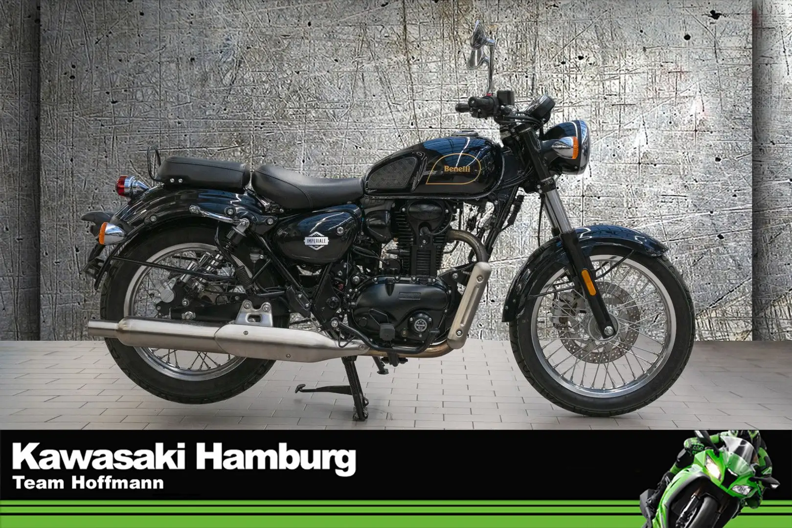 Benelli Imperiale 400 ABS, unfallfrei, Lieferservice Schwarz - 1