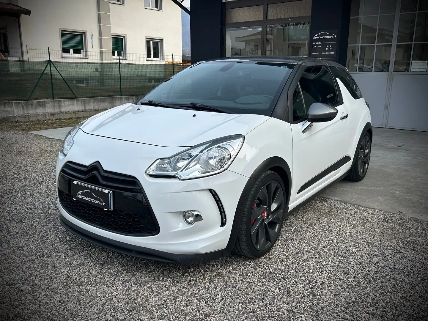 Citroen DS3 DS3 1.6 turbo thp Racing 200cv Blanc - 1