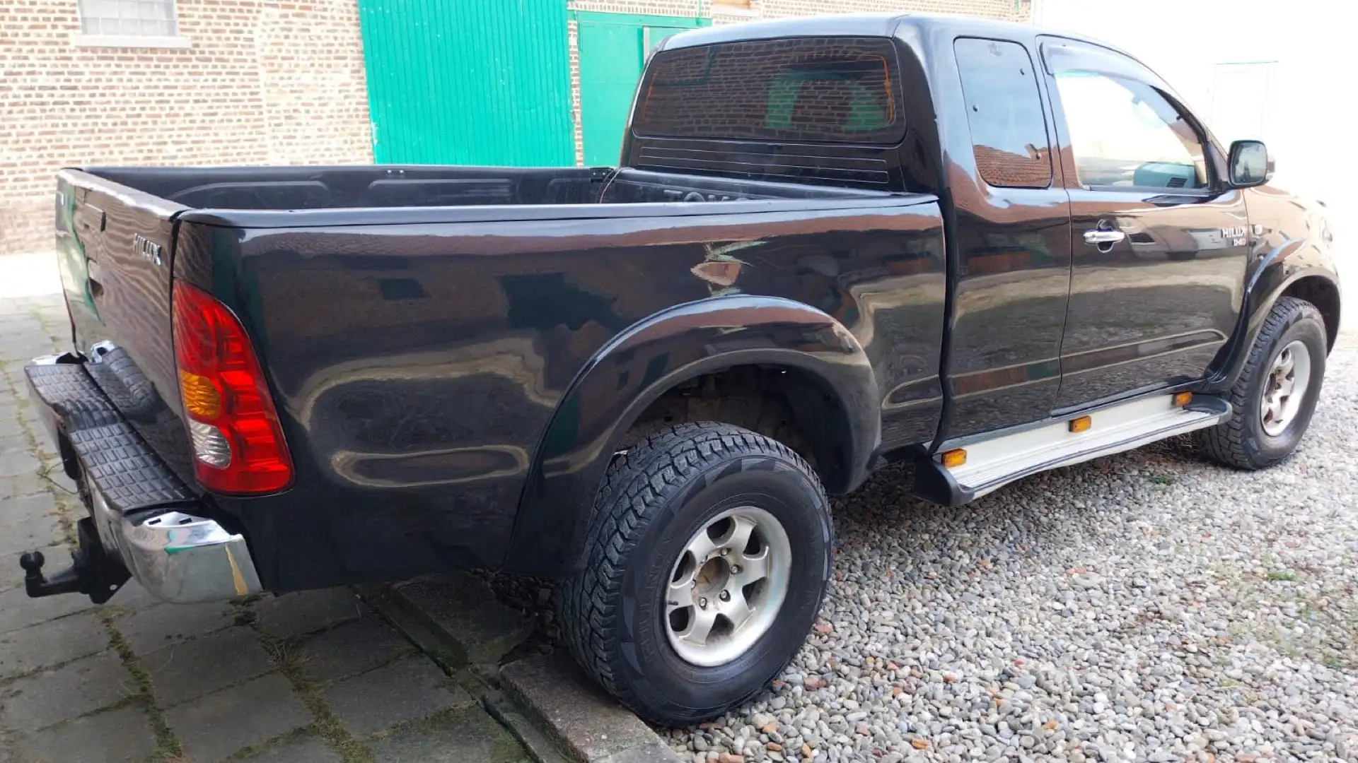 Toyota Hilux 4x4 Extra Cab Export Fekete - 2