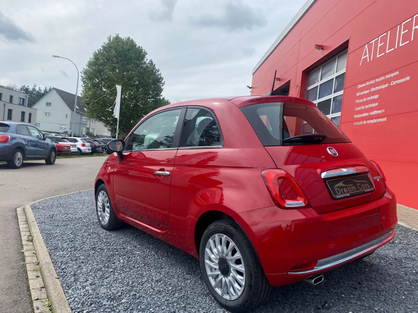 Fiat 500 HYBRIDE Rot - 2