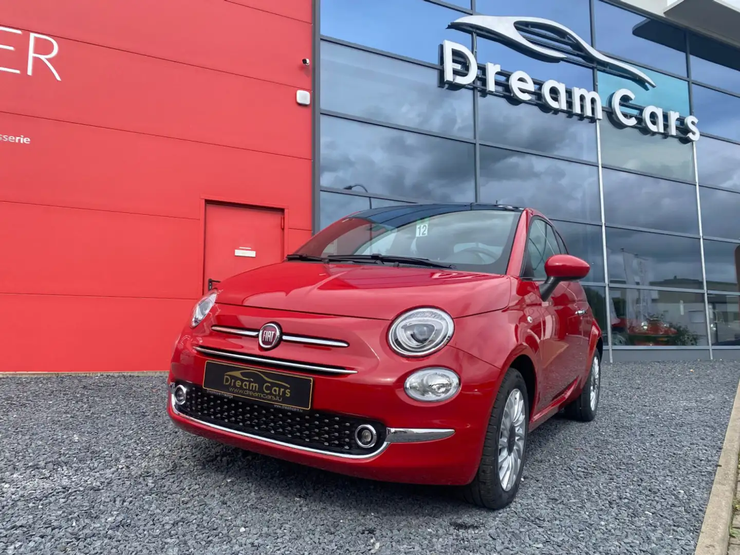 Fiat 500 HYBRIDE Rot - 1