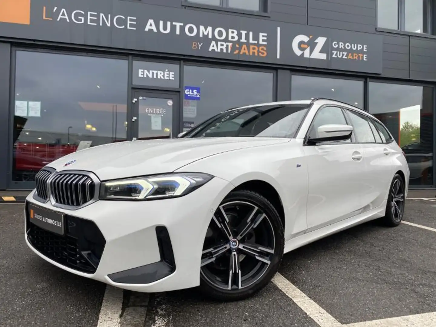 BMW 320 d xDrive Touring BVA GARANTIE 12 MOIS Blanc - 2