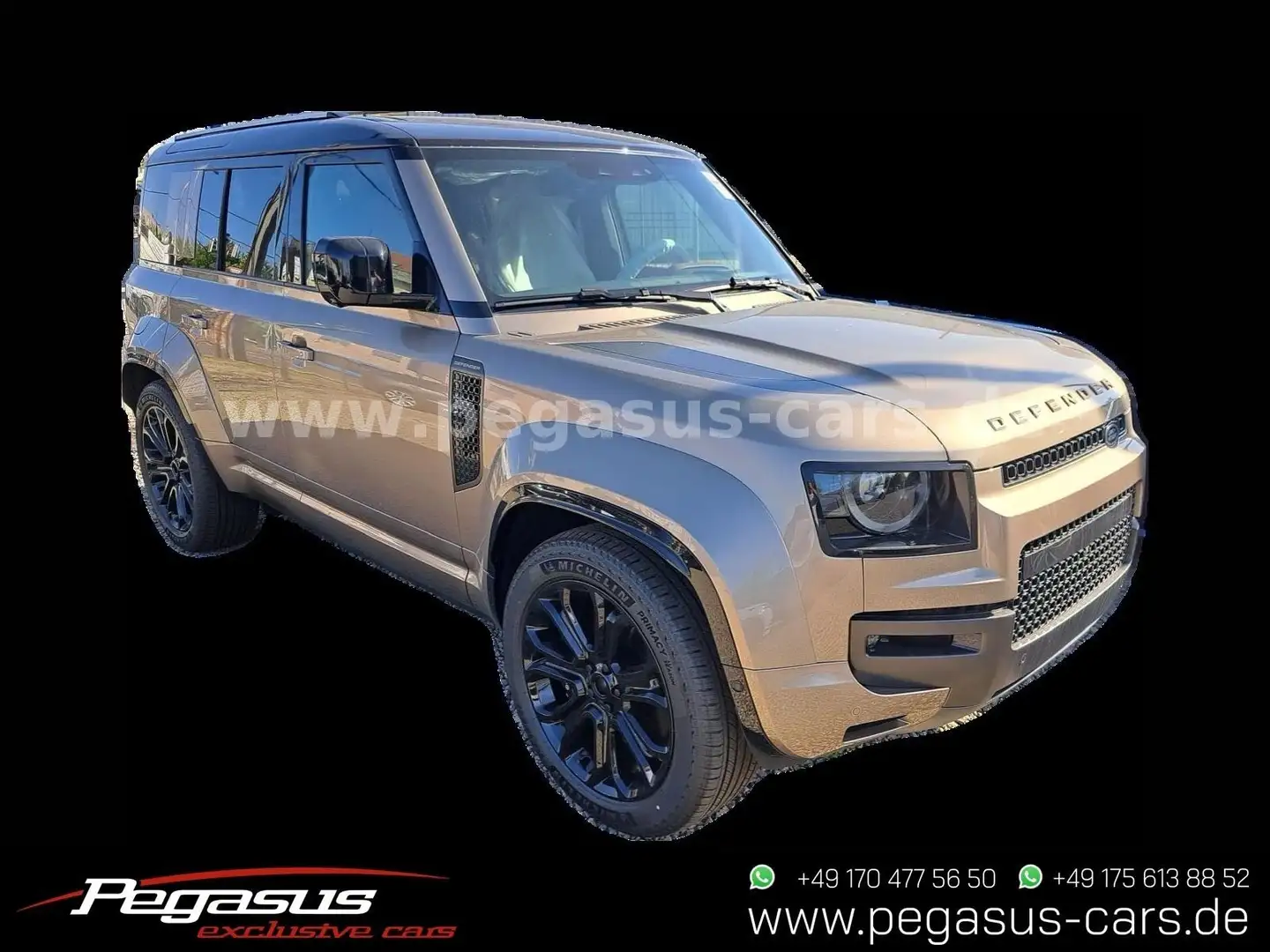 Land Rover Defender 4.4 P635 110 OCTA*PANORAMA*MATRIX*22" Złoty - 1