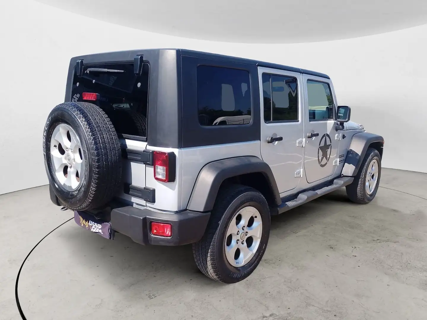Jeep Wrangler Wrangler Unlimited 2.8 CRD Sahara Auto Сірий - 2