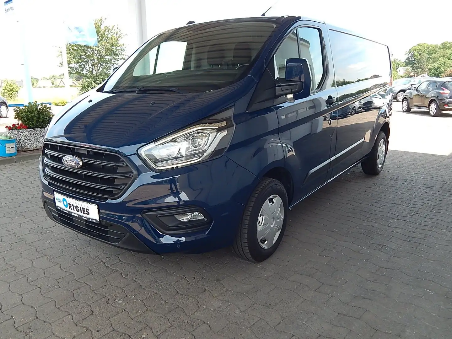 Ford Transit Custom Kasten 300 L2 Trend Bleu - 2