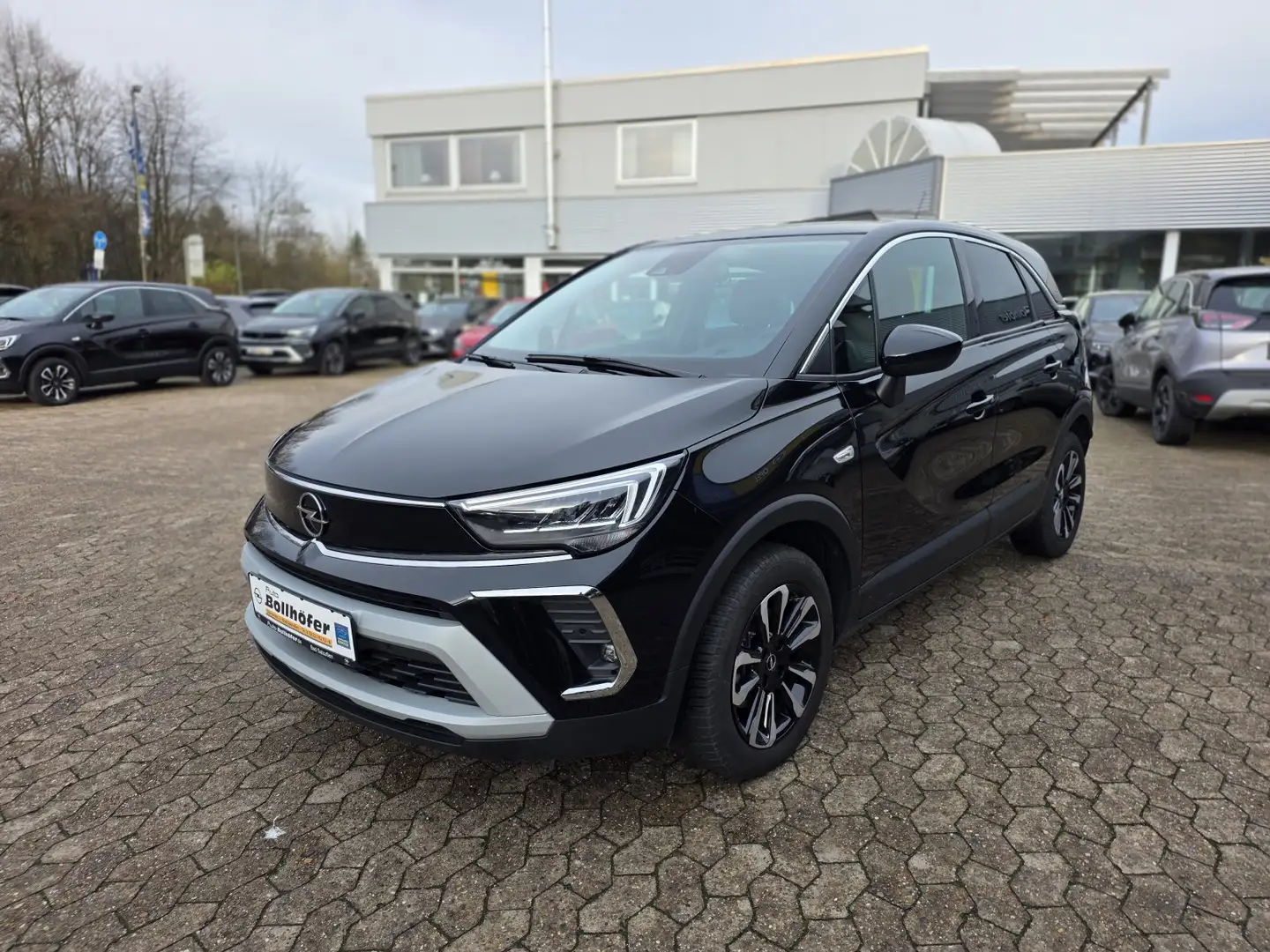 Opel Crossland Elegance NAV/PDC vo+hi+Cam/SHZ+LHZ+bzb.Frontscheib Fekete - 1