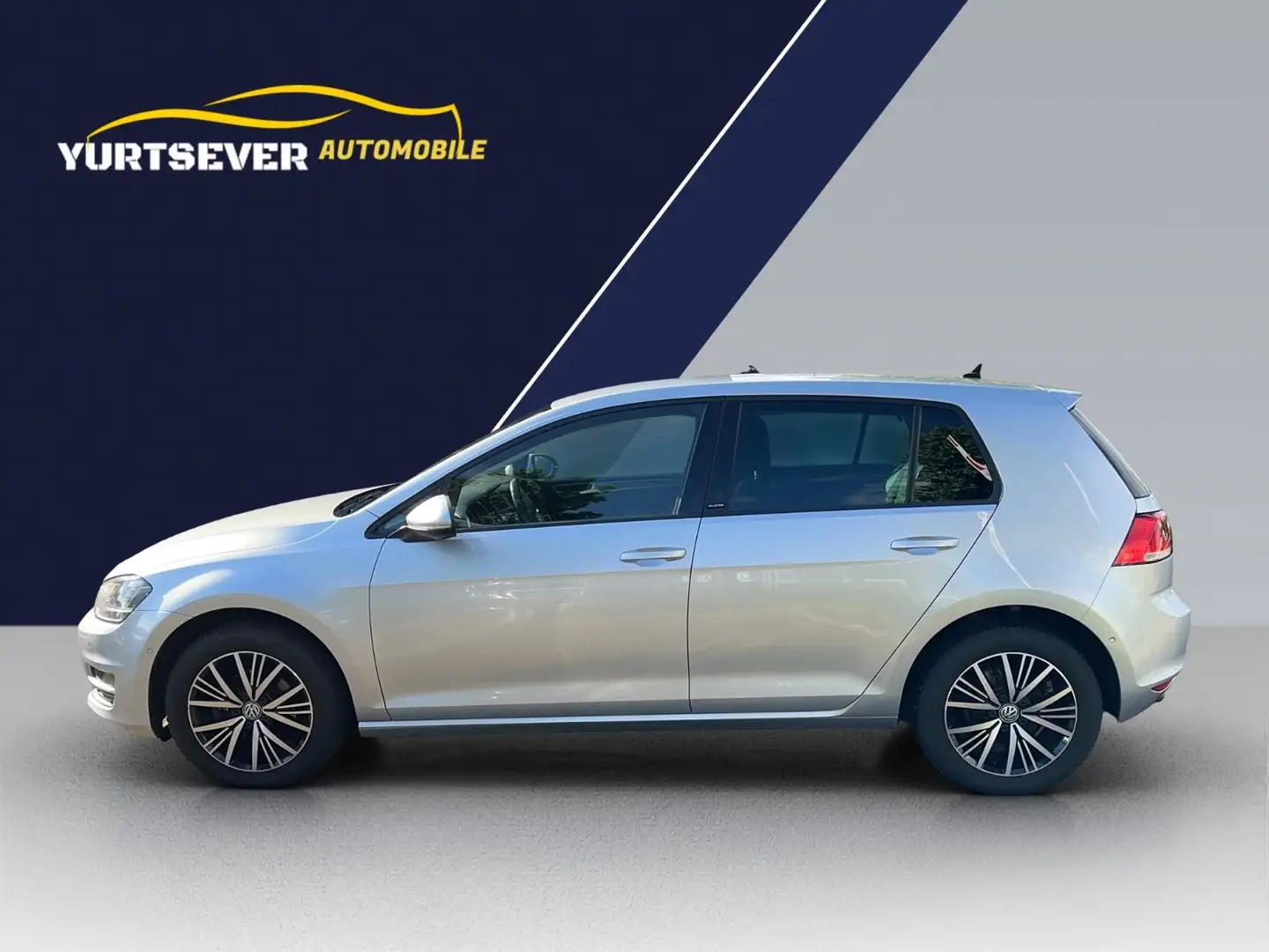 Volkswagen Golf VII Lim. Allstar BMT*BI-XENON*NAVI*ALU*EFH* Argent - 2