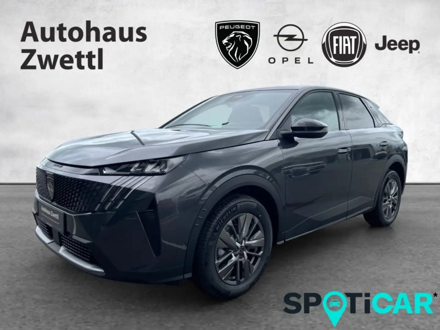 Peugeot 3008 Allure Hybrid 145 e-DCS6 Grau - 1