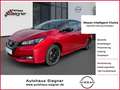 Nissan Leaf N-Connecta Option 62kWh Winterpaket 8fach b Rood - thumbnail 1
