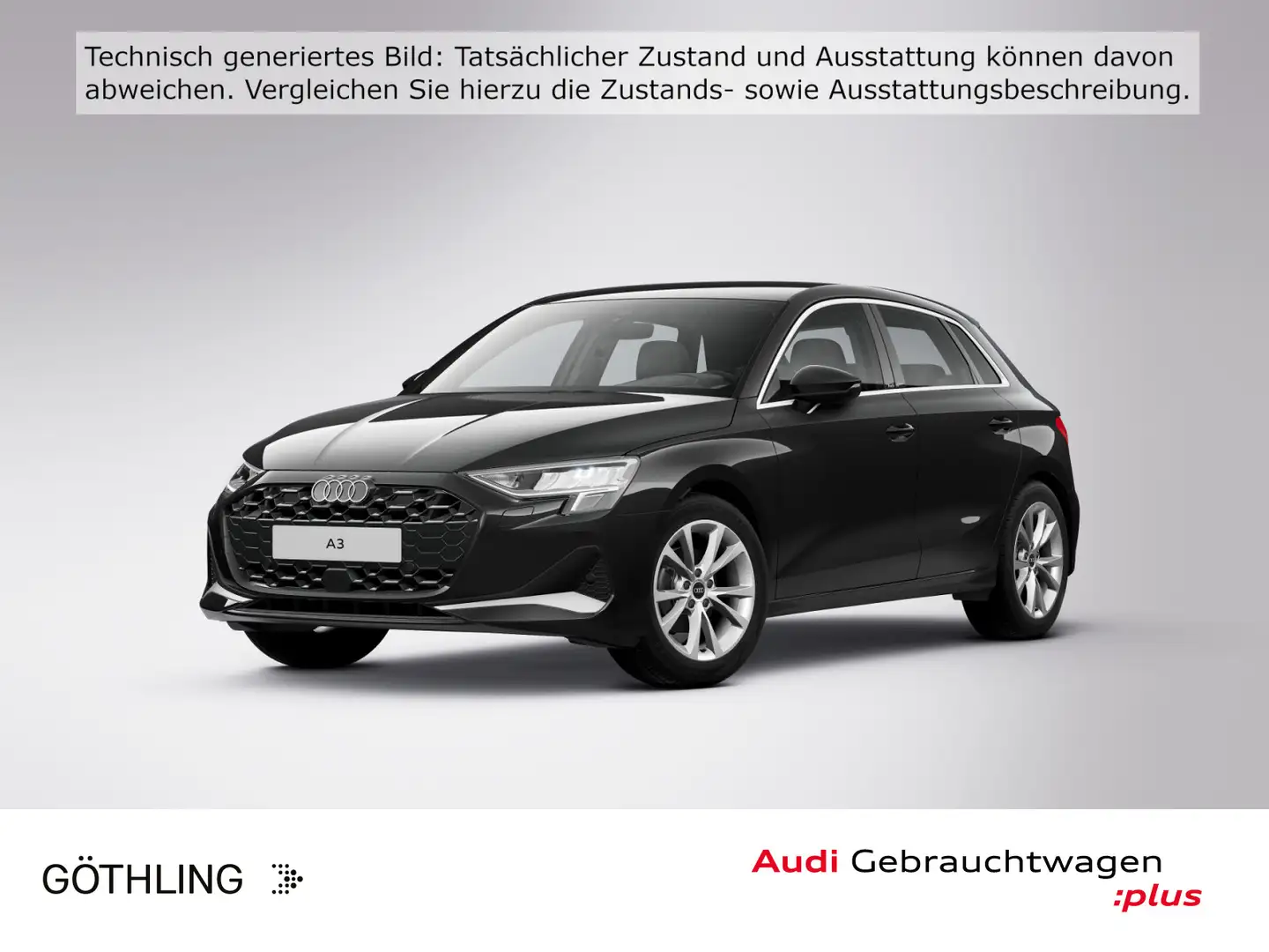 Audi A3 35 TDI Advanced S tro*LED*Virtual*N Schwarz - 1