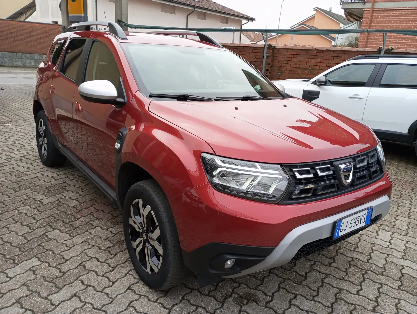 Dacia Duster 1.5Dci Prestige 4x4 115cv UNICOPROPRIETARIO Rosso - 2