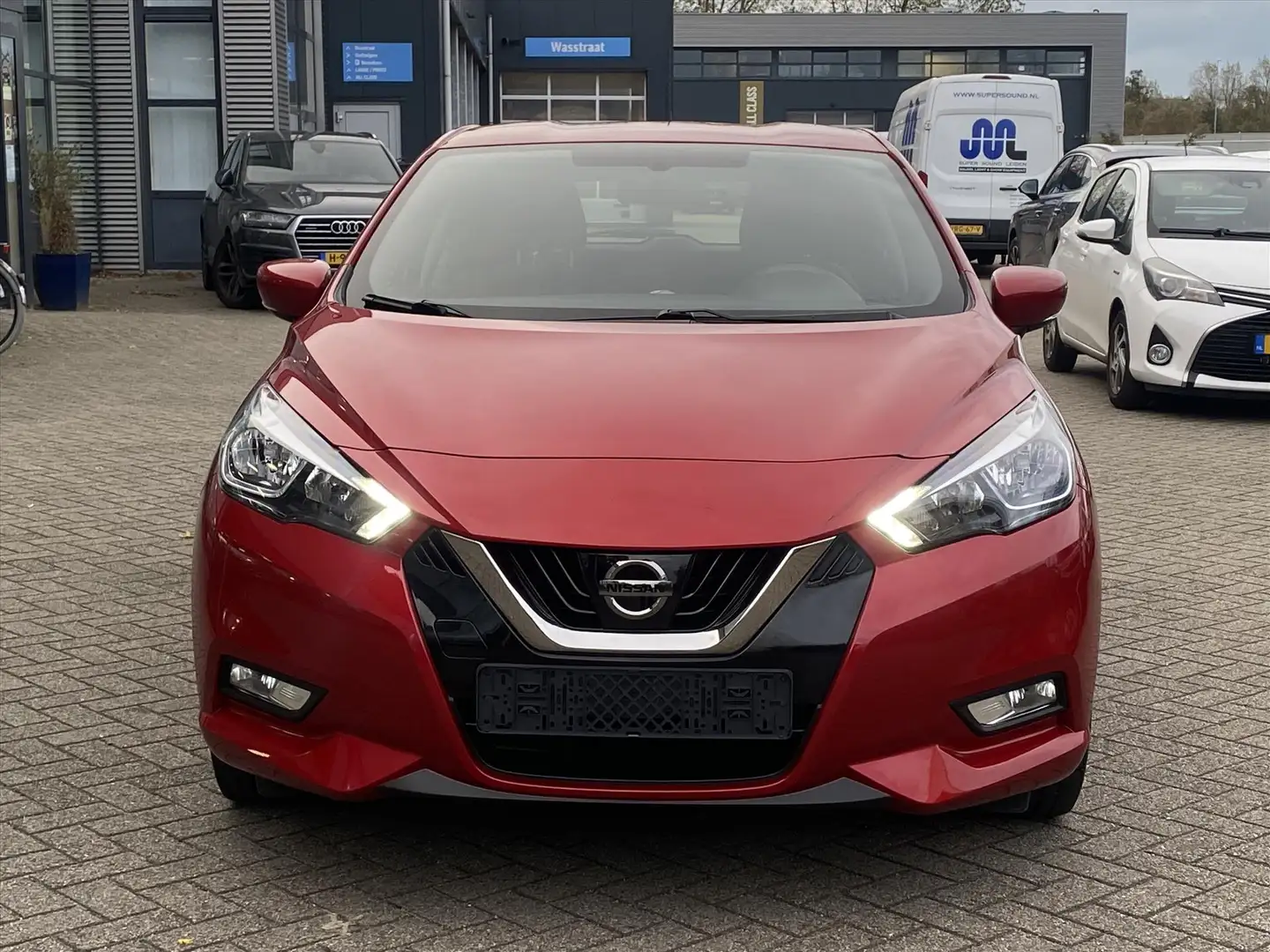 Nissan Micra 1.0 IG-T 100pk Acenta Rood - 2