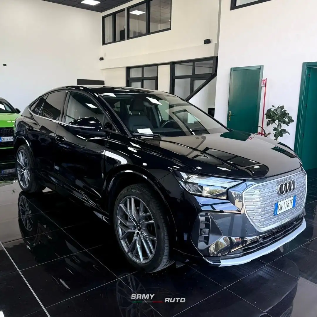 Audi Q4 e-tron Sportback e-tron 40 S line edition Nero - 2