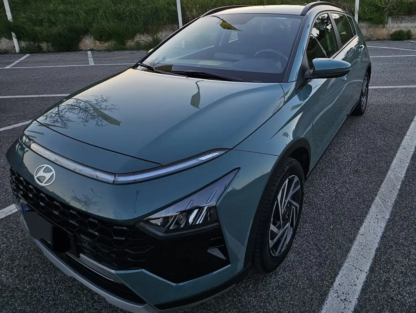 Hyundai BAYON Bayon 2024 1.2 GPL XLine 78cv Verde - 1