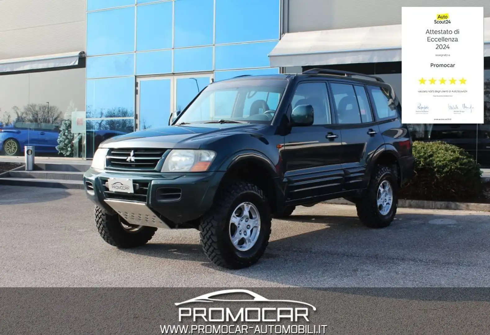 Mitsubishi Pajero 3.2 16V DI-D 5 P GLX *GANCIO TRAINO* Verde - 1