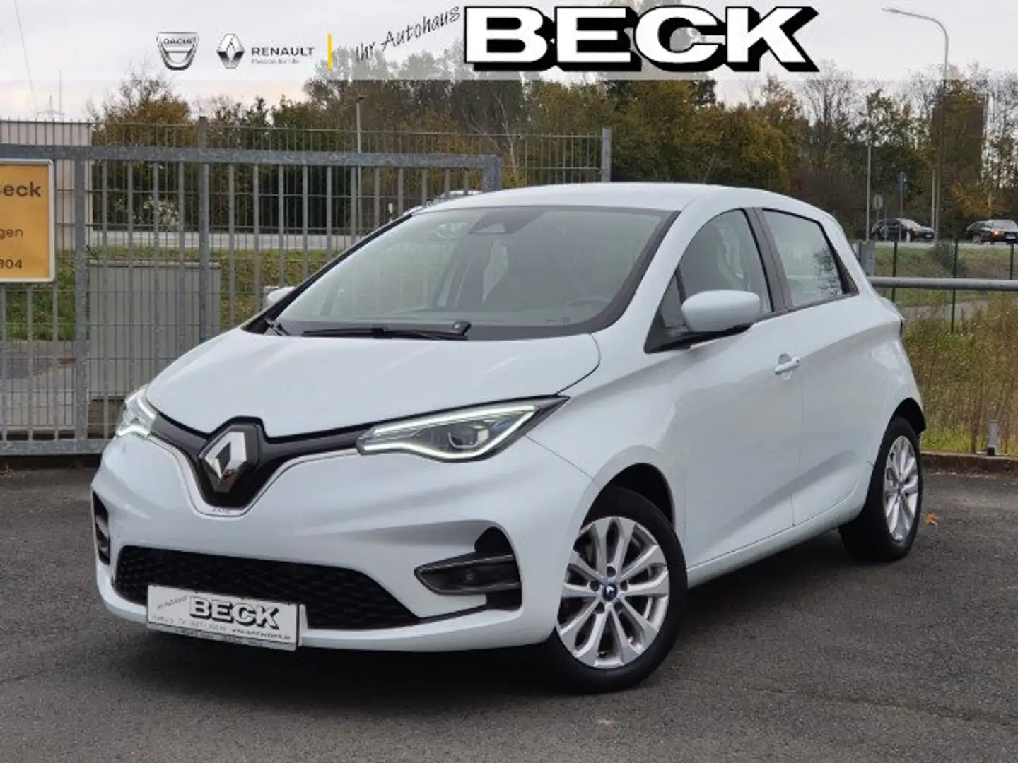 Renault ZOE Experience R110 ZE 50 | Batt. miete ab €79,- Weiß - 1