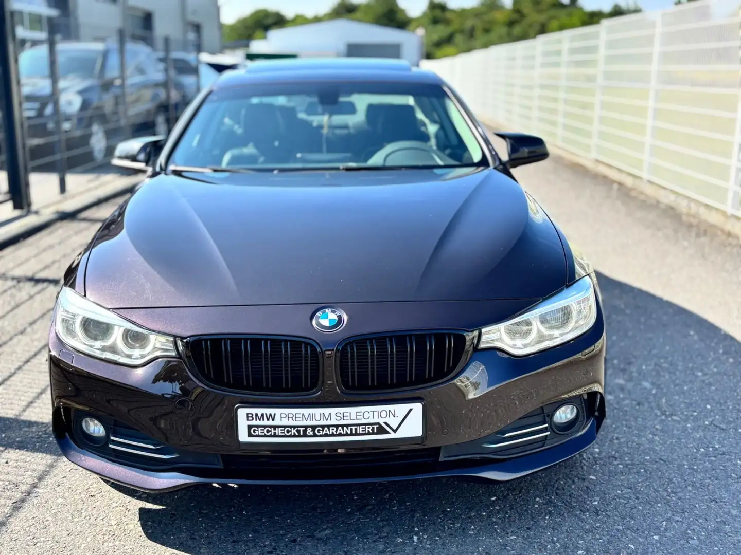 BMW 420 d Coupe Luxury Navi/SD/Leder/Bi-Xenon/EURO6 Bruin - 2
