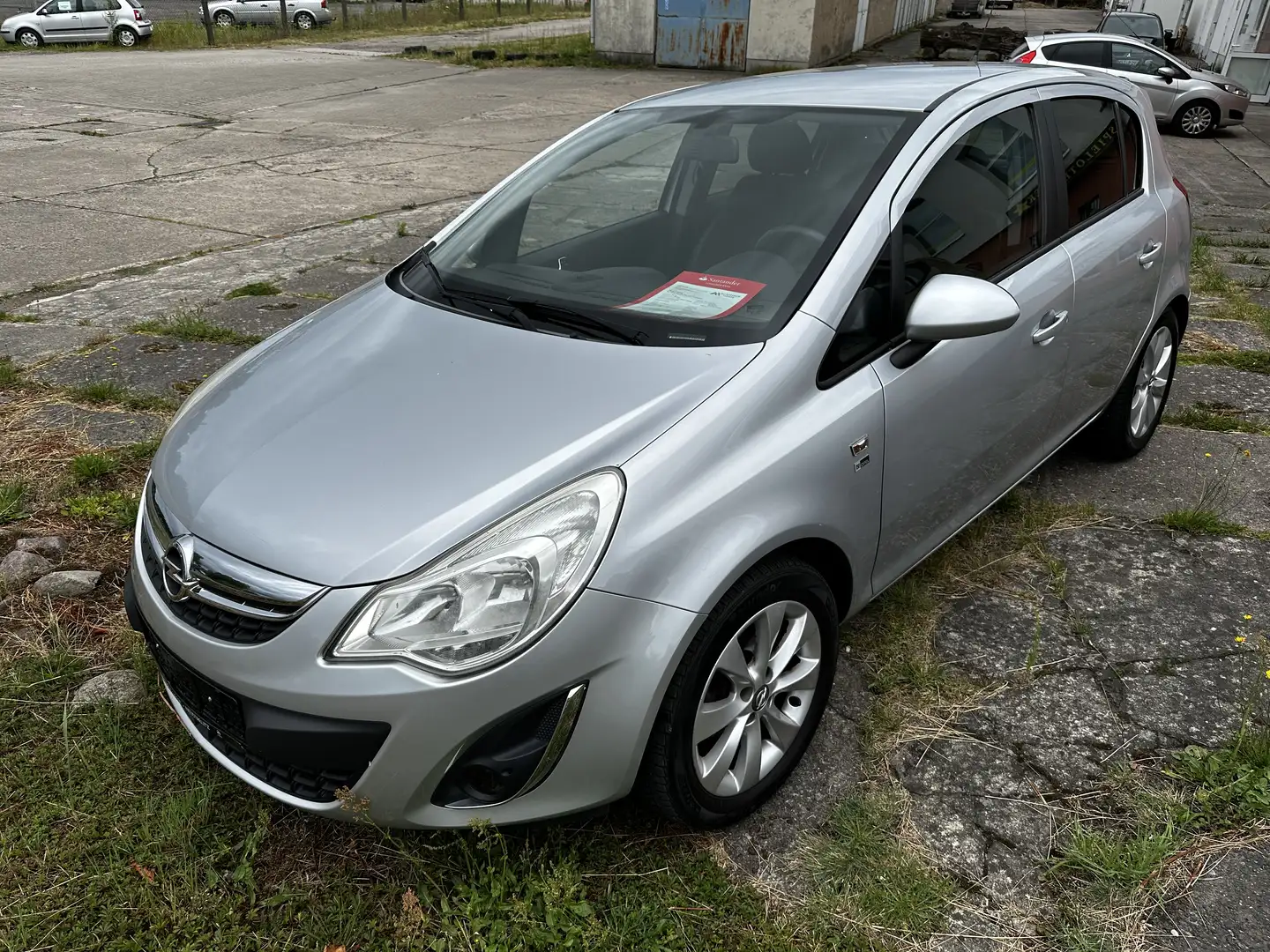 Opel Corsa 150 Jahre, Allwetter, SHZ, LHZ, TÜV 03.2027 Zilver - 1