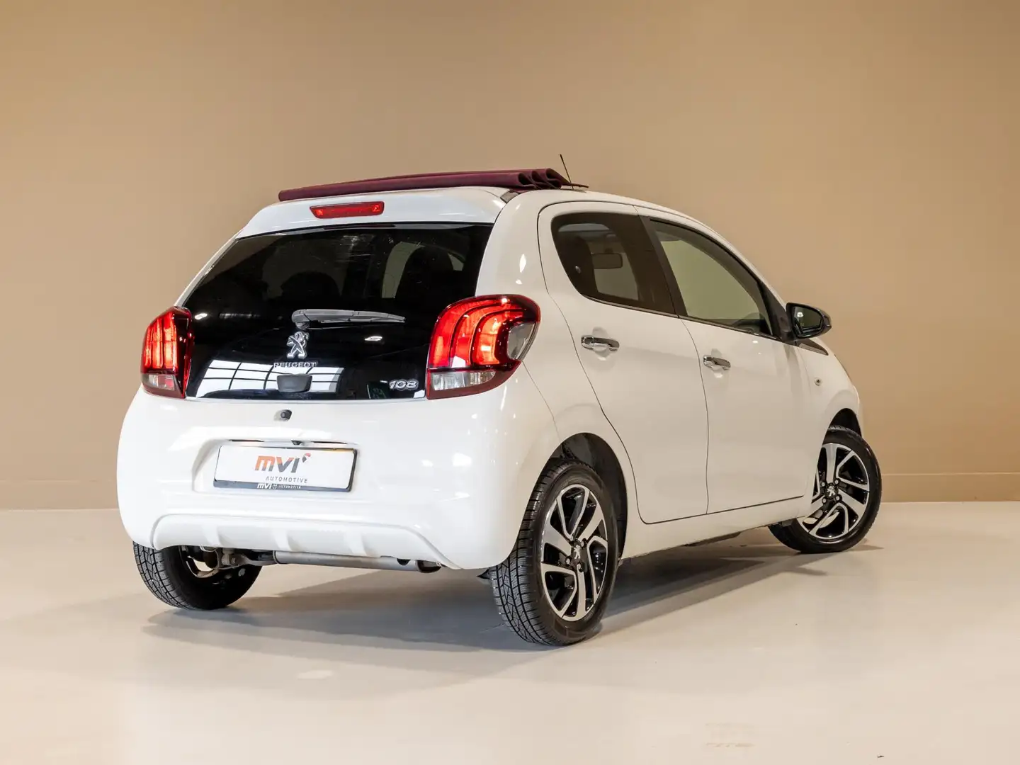 Peugeot 108 1.0 e-VTi Allure TOP! / 69pk / Cruise control / Ac Blanc - 2