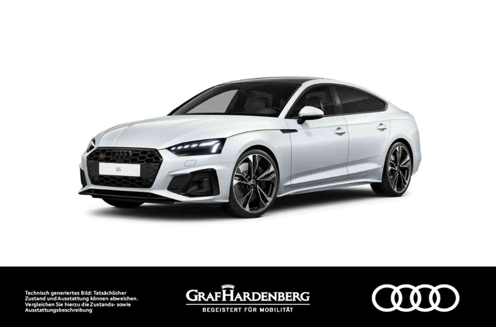 Audi S5 Sportback 3.0 TDI quattro . Matrix Navi B&O Weiß - 1