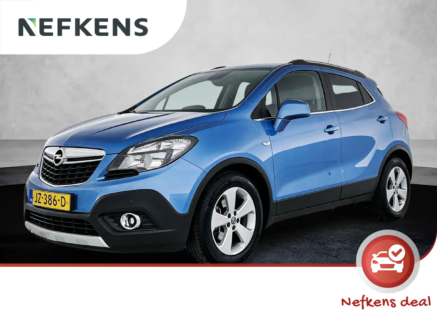 Opel Mokka 1.4 Innovation 140pk | Trekhaak | Schuif-/Kantelda Blauw - 1