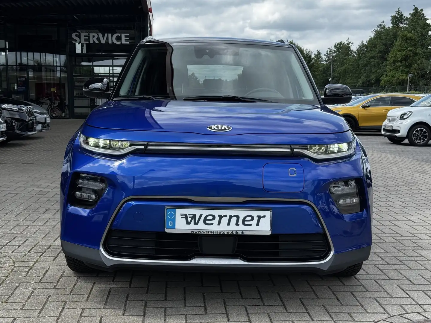 Kia Soul e-Soul 204 Vision 3PH WP Navi LED Harmond-Kardon Bleu - 2