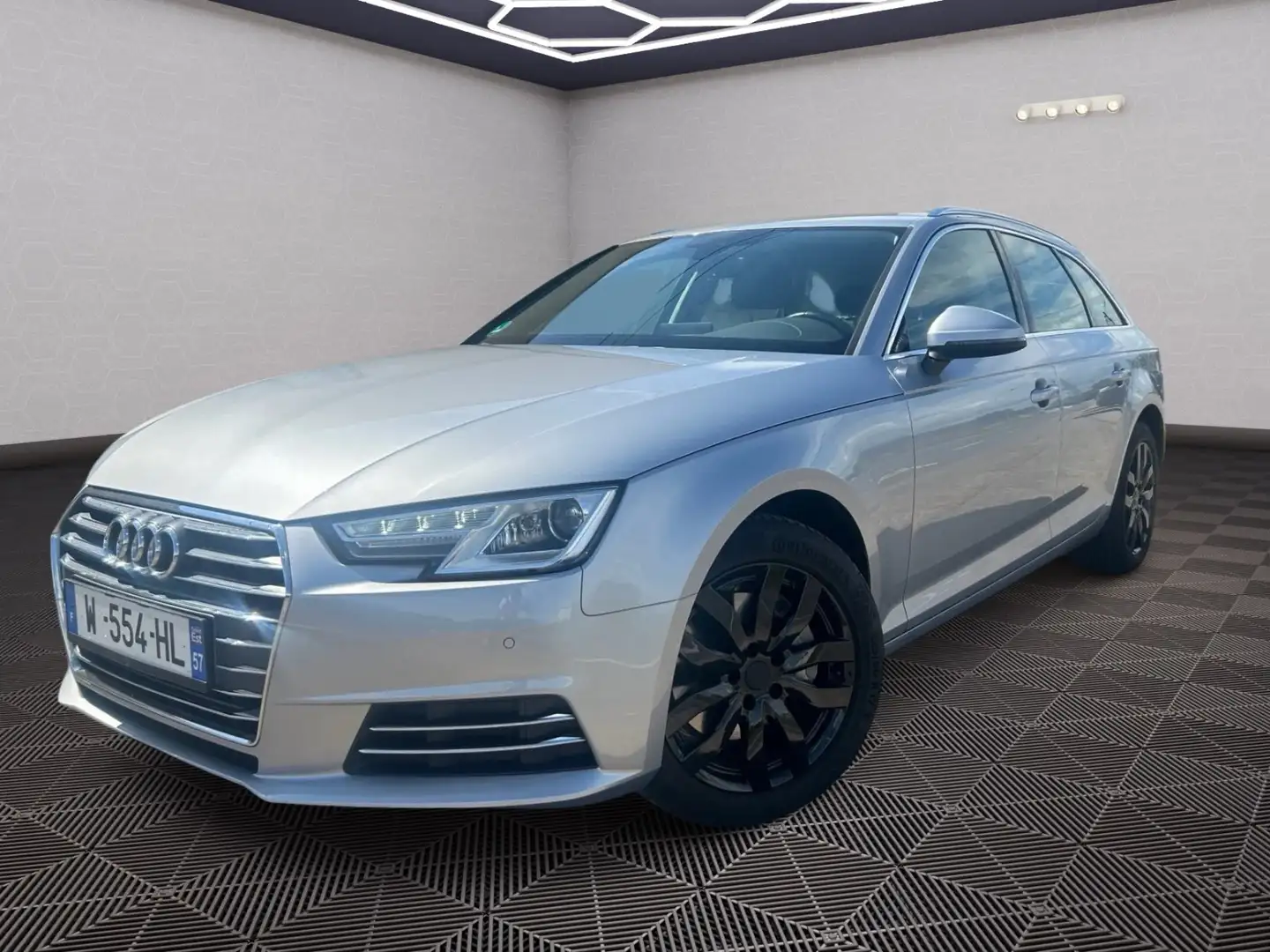 Audi A4 sport S-tronic Gris - 1