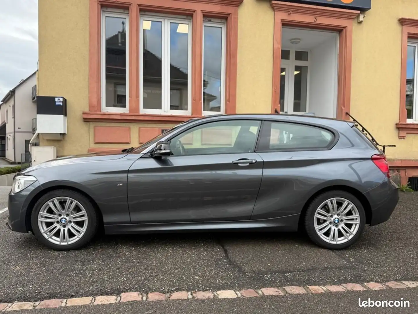 BMW 120 2.0 120 D 185 PACK M-BVA-RADAR DE RECUL-GARANTIE 6 MOIS Gris - 2