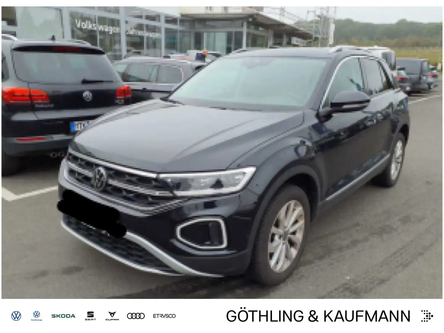 Volkswagen T-Roc T-ROC Style 1.5TSI DSG*AHK*LED*NAV*SHZ*KLIMA* Schwarz - 1