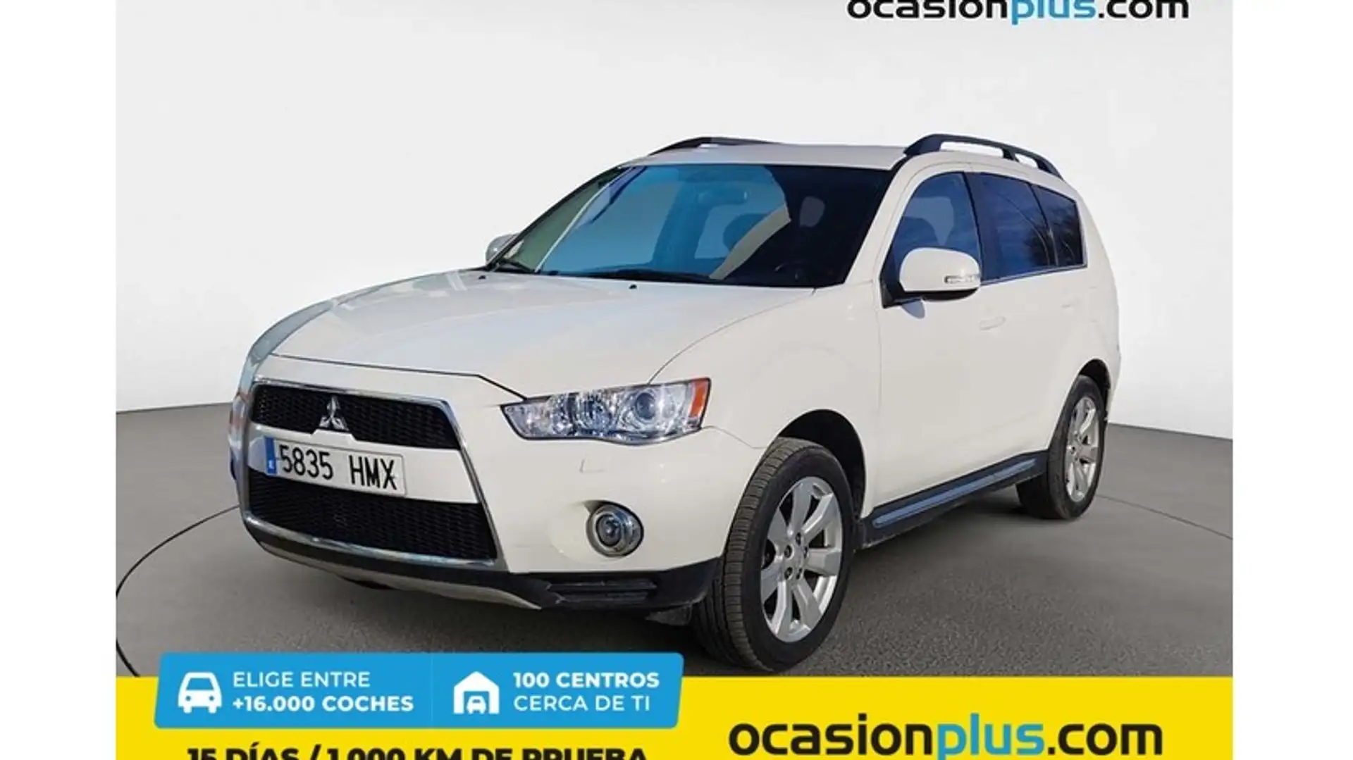 Mitsubishi Outlander 220DI-D Motion 4WD Blanc - 1