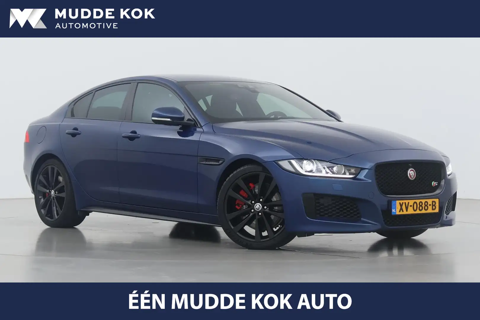 Jaguar XE 3.0 S | 38dkm! | 340Pk! | 360° Camera | Stoel+Stuu Albastru - 1