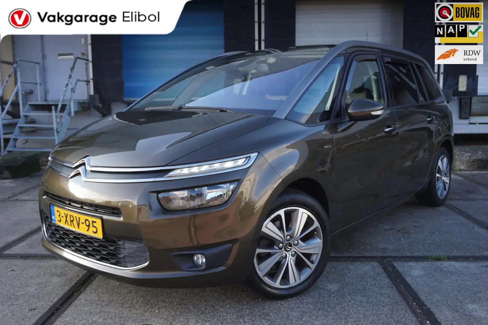 Citroen Grand C4 Picasso 1.6 e-THP Exclusive Brun - 1